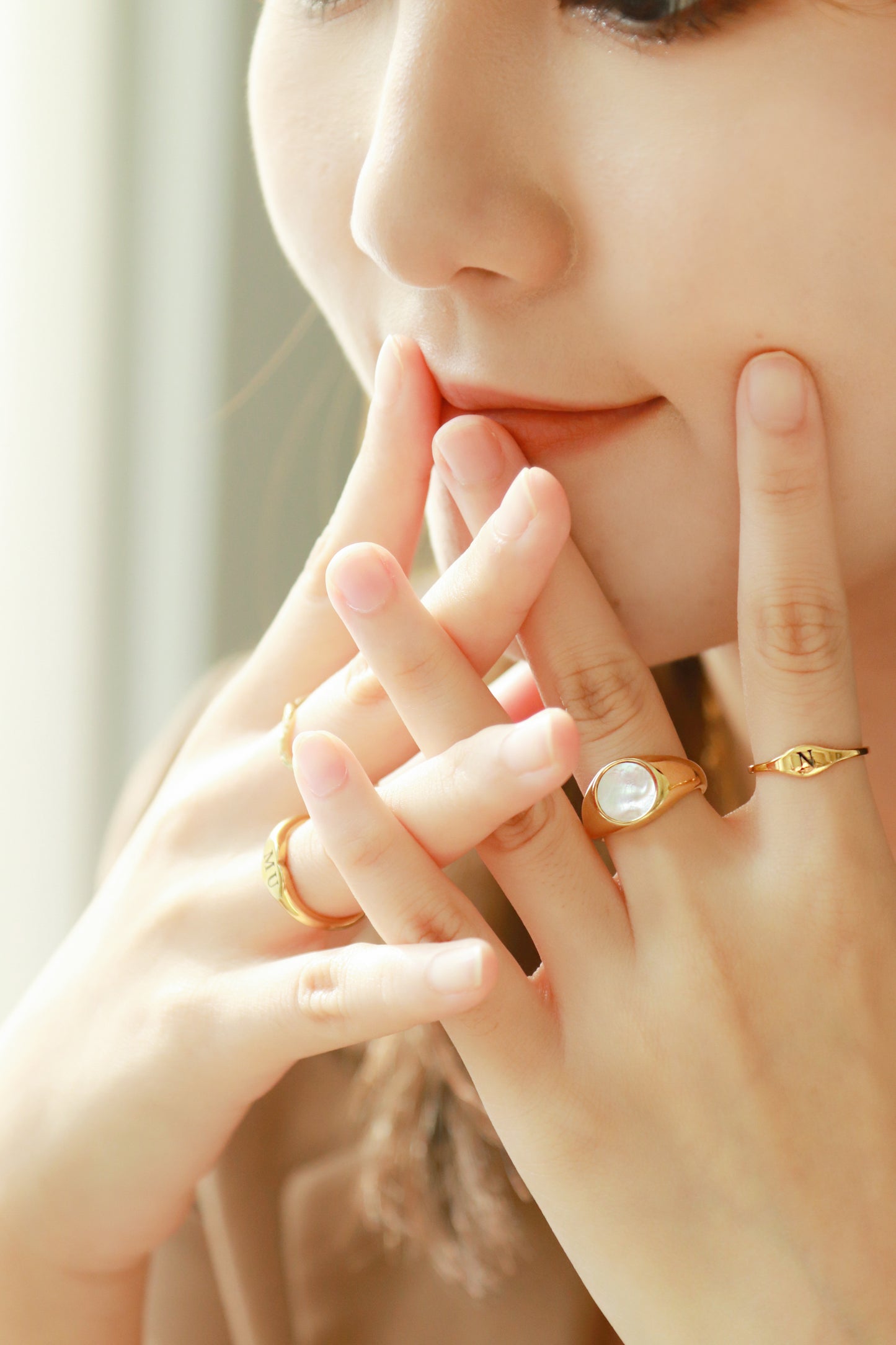 Personalized Letter Ring - Wishe19