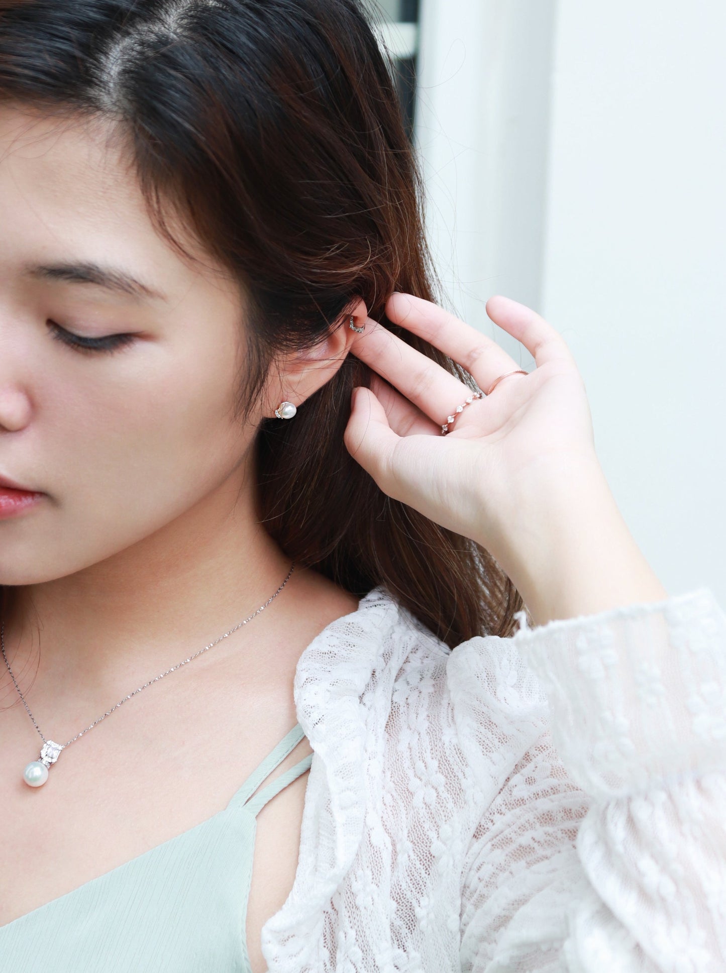 Skyla Pearl Earring - Wishe19