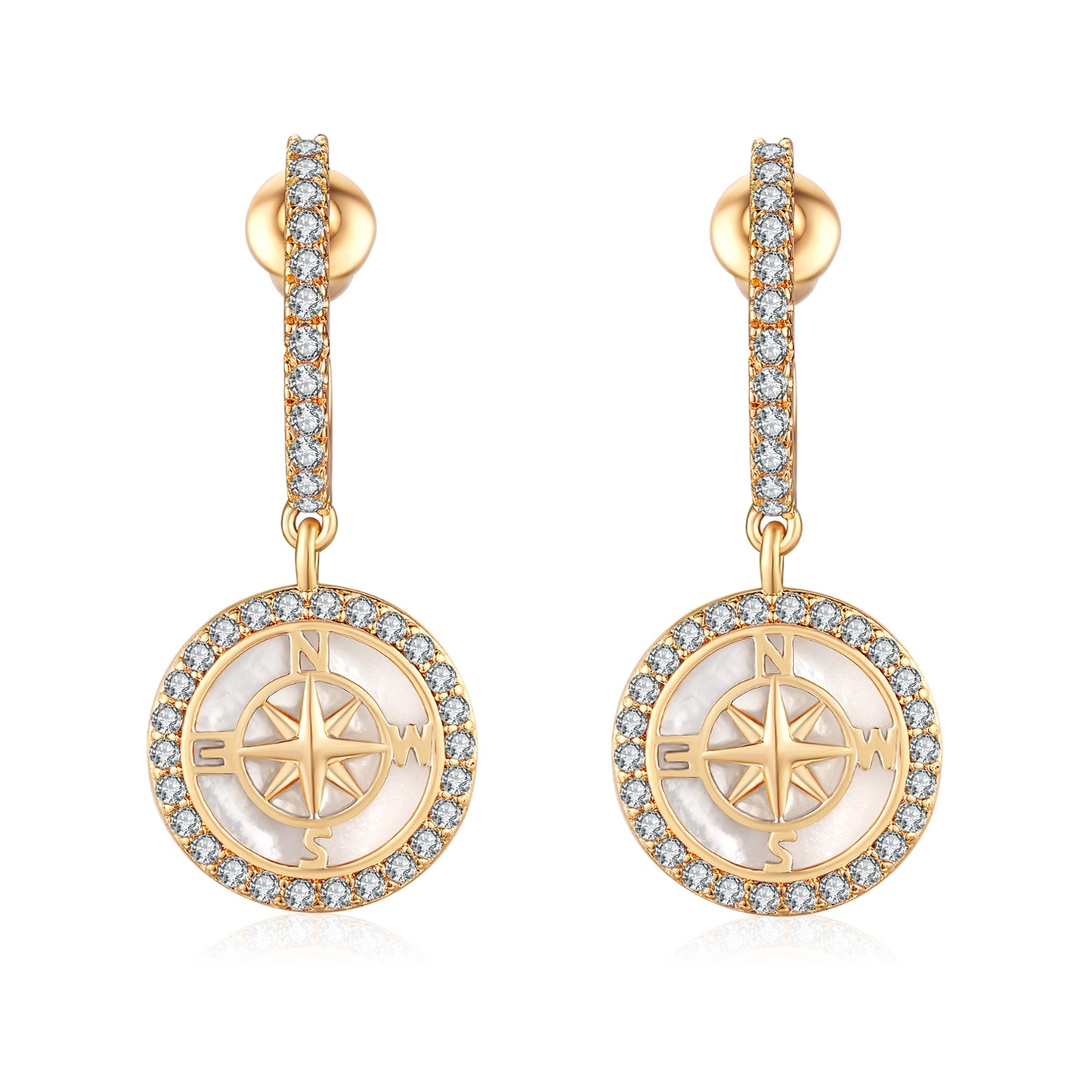 Compass Earring - Wishe19
