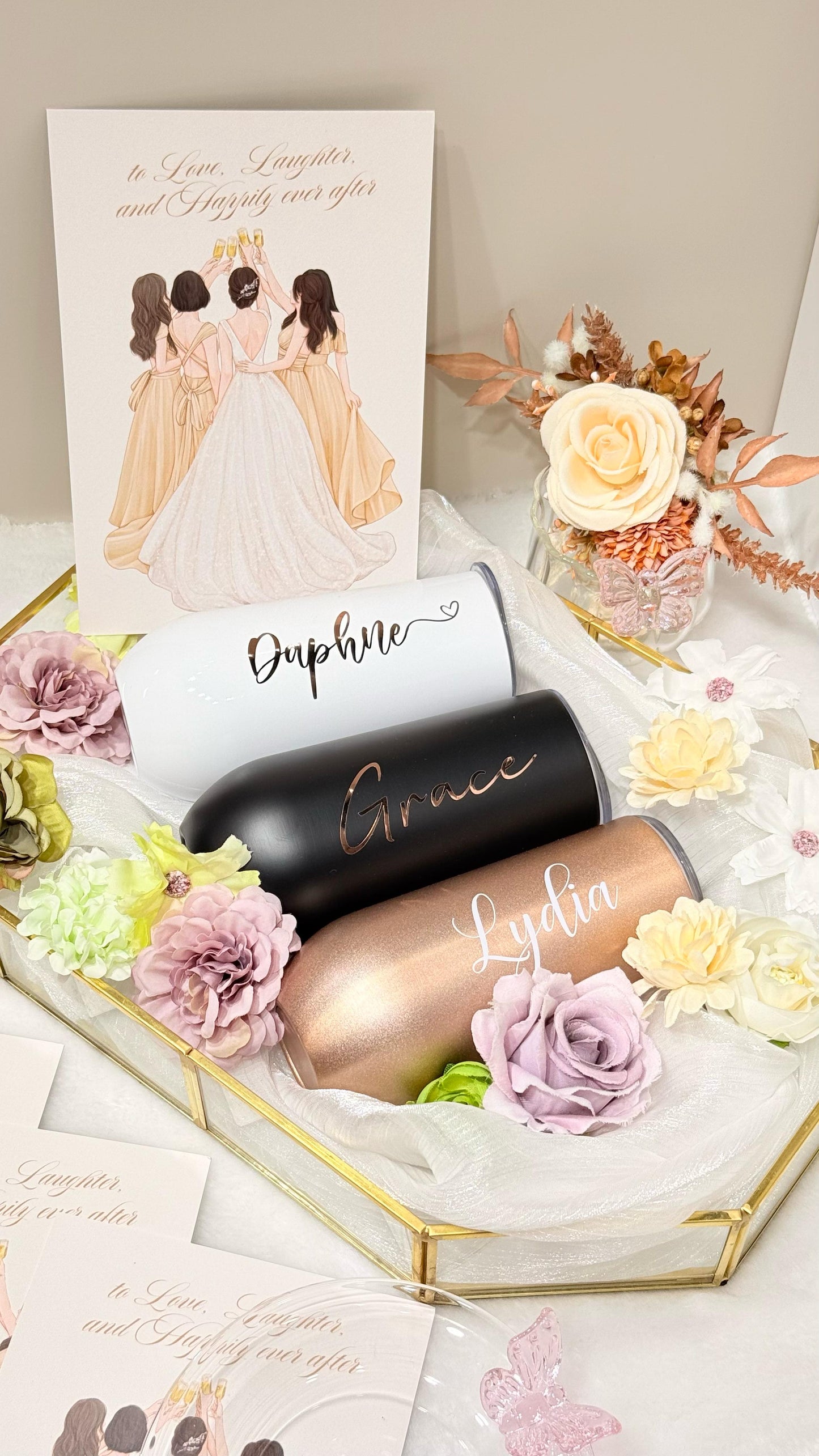 姊妹禮物組合3 Bridesmaid Savvy Gift Set - Wishe19