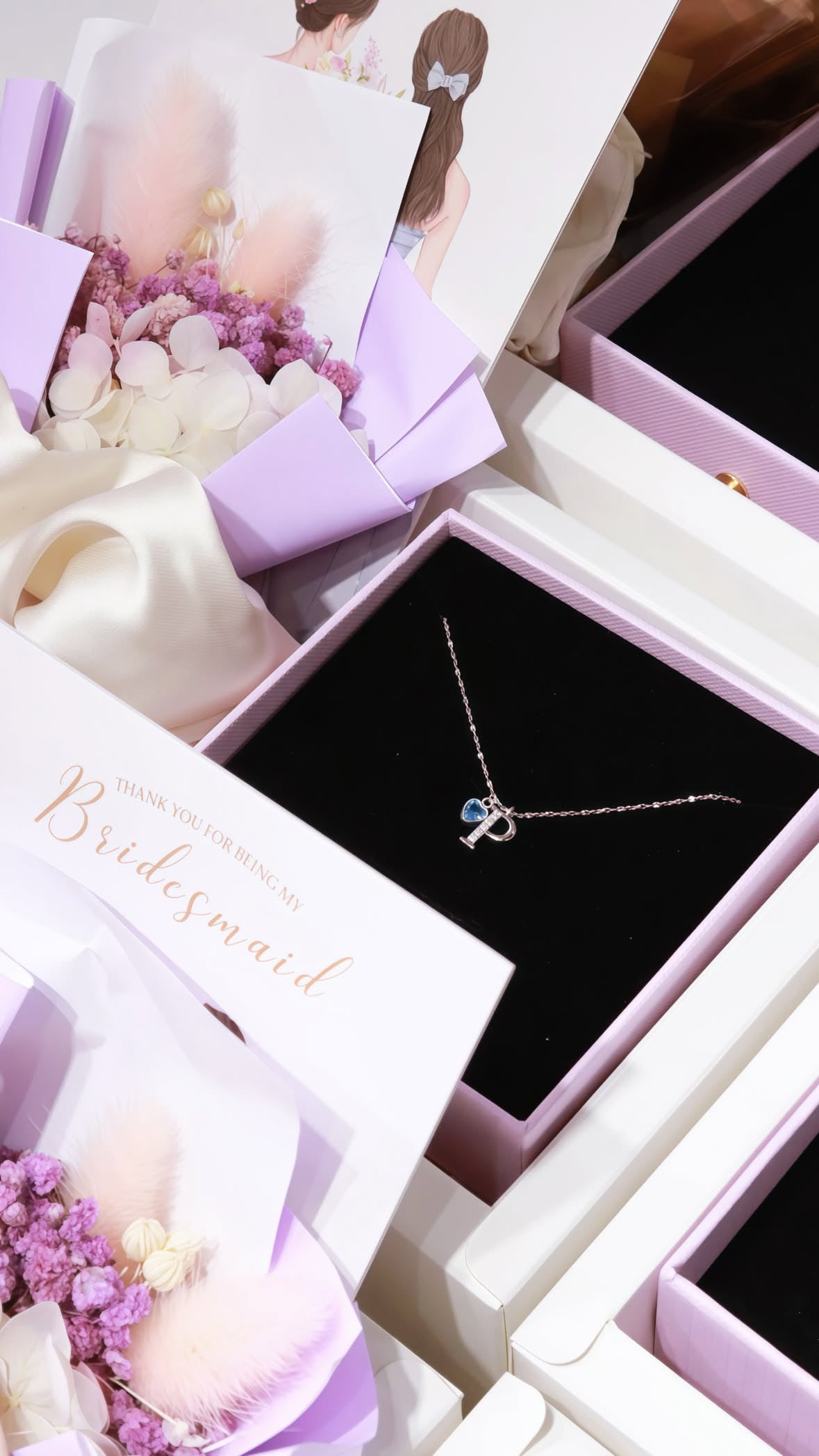 姊妹禮物組合3 Bridesmaid Gift Set 3 - Wishe19