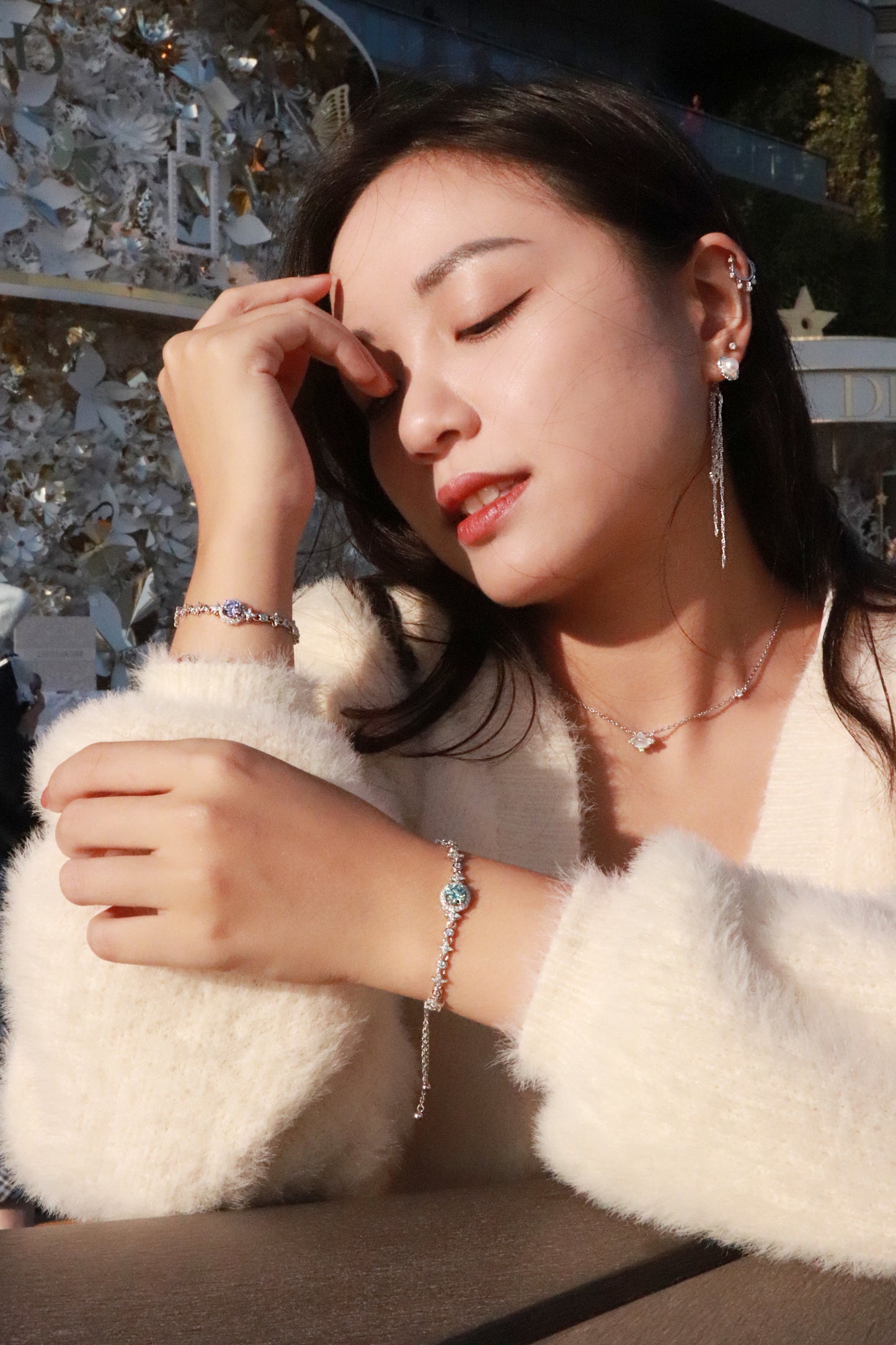 Eloise Bracelet-Tiffany Blue - Wishe19