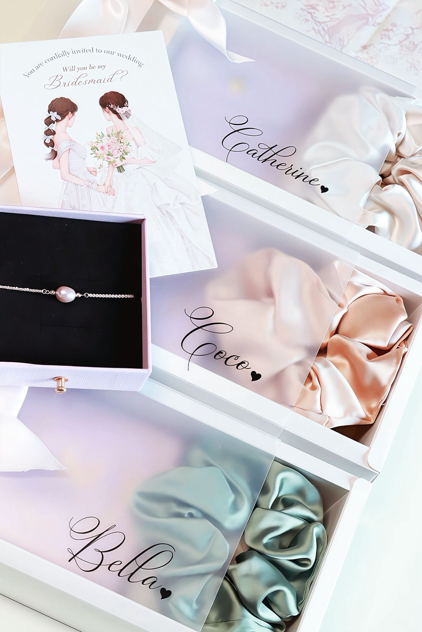 姊妹禮物組合3 Bridesmaid Gift Set 3 - Wishe19