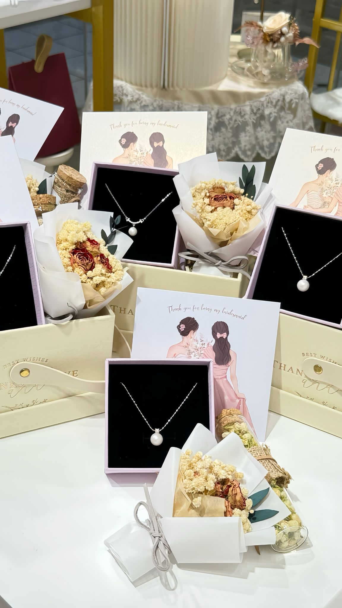 典雅珍珠純銀頸鏈 Aila Pearl Necklace - Wishe19