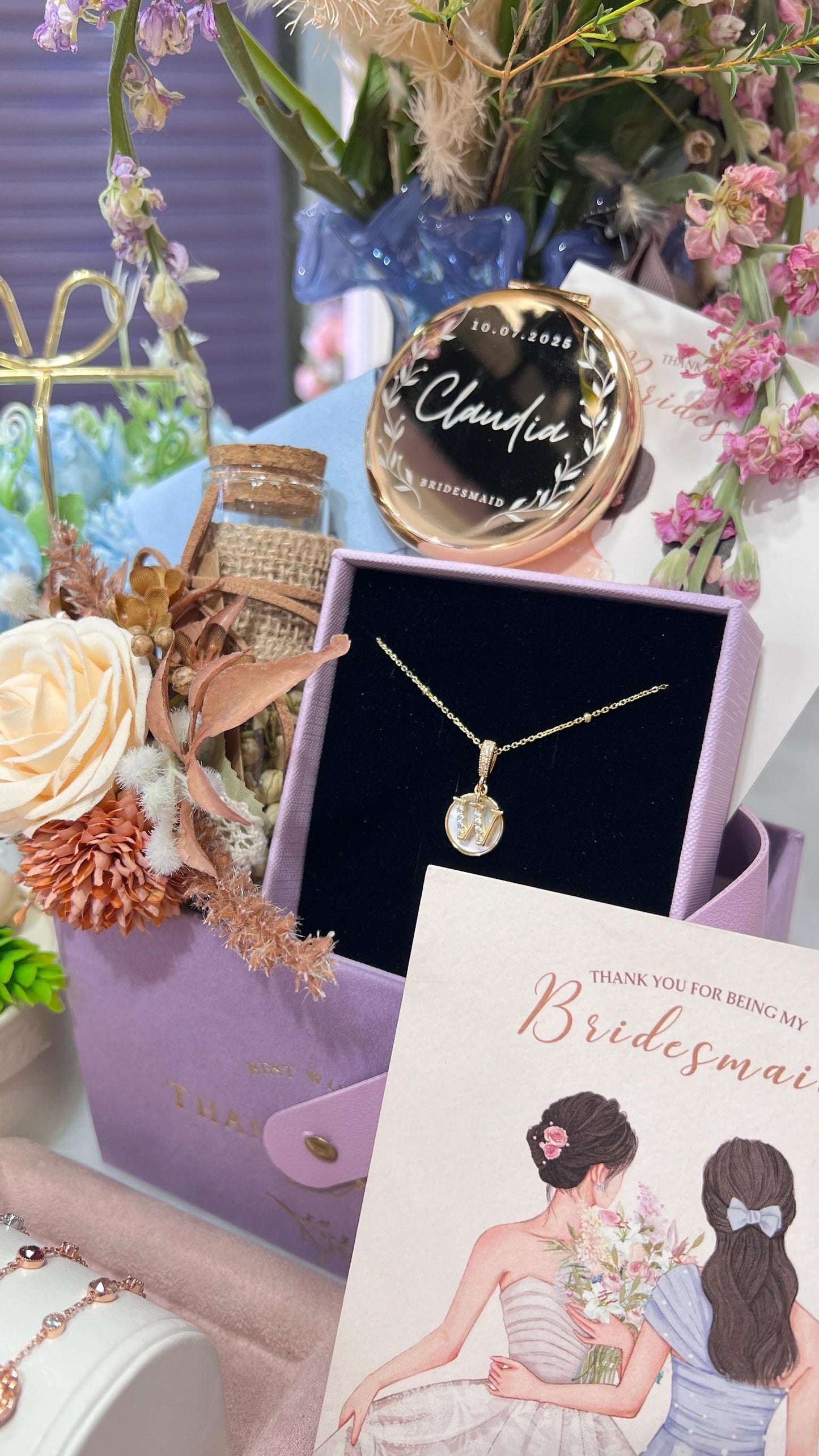 皇牌純銀字母頸鏈 Call My Name Necklace - Wishe19