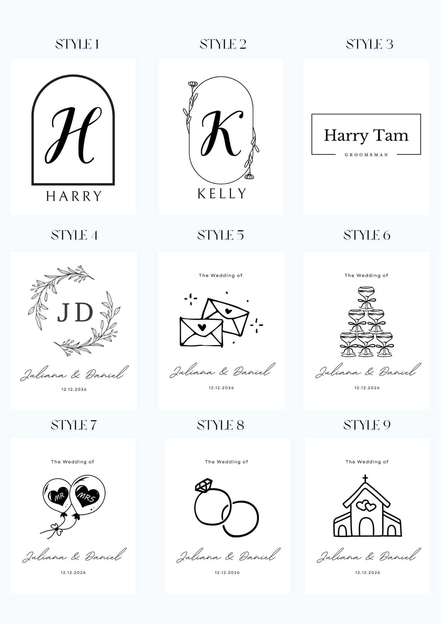 雕刻威士忌對杯 Personalized Shot glass - Wishe19