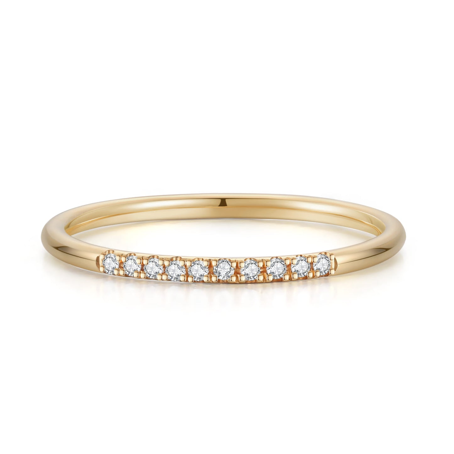 14KGF Bar Ring - Wishe19