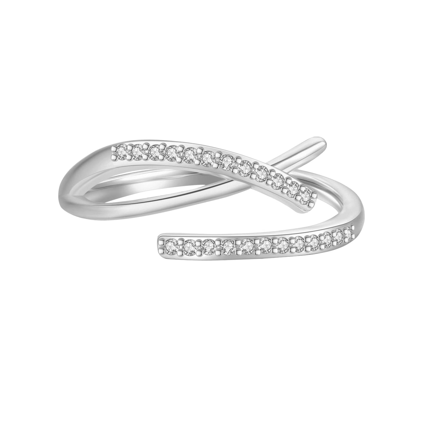 Cross Ring-Silver - Wishe19
