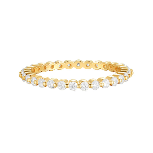 Eternity Ring- Gold - Wishe19