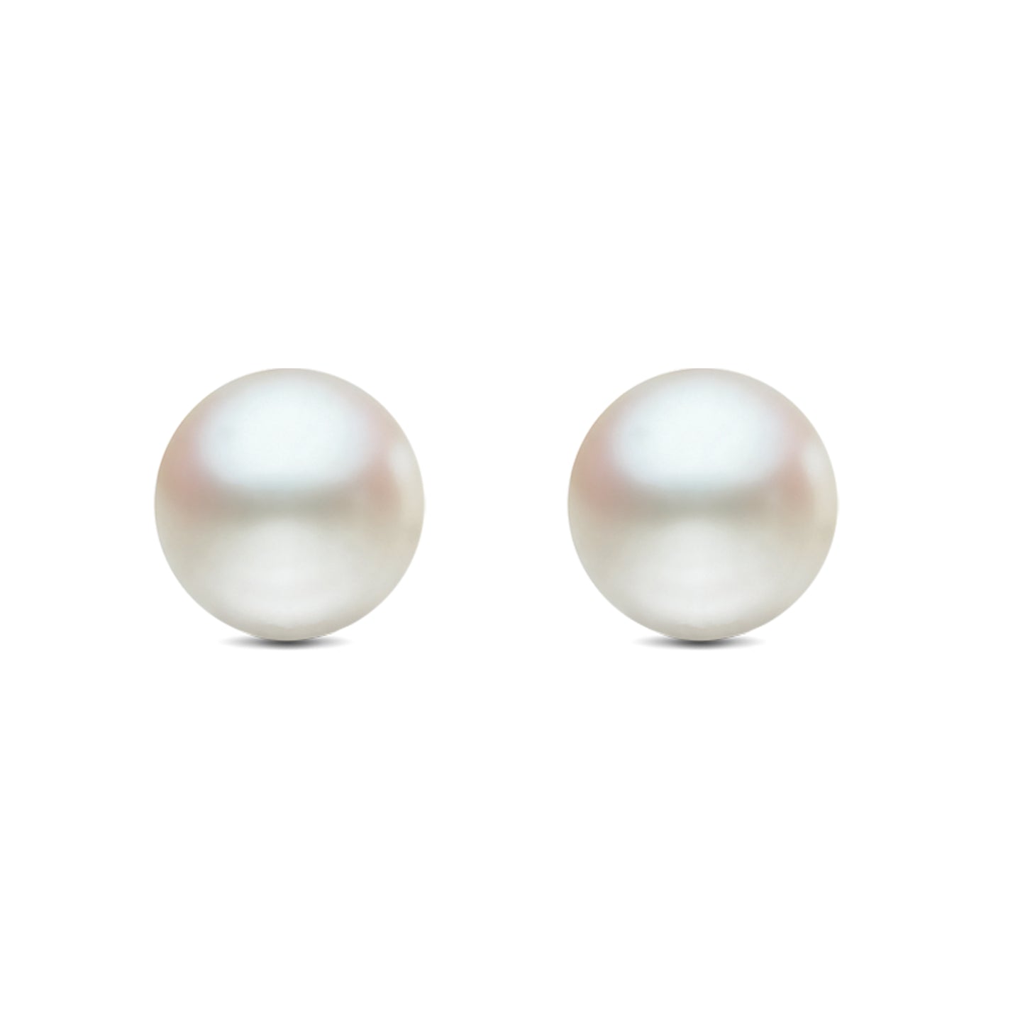 Round Shaped Freshwater Pearl Earring - Wishe19