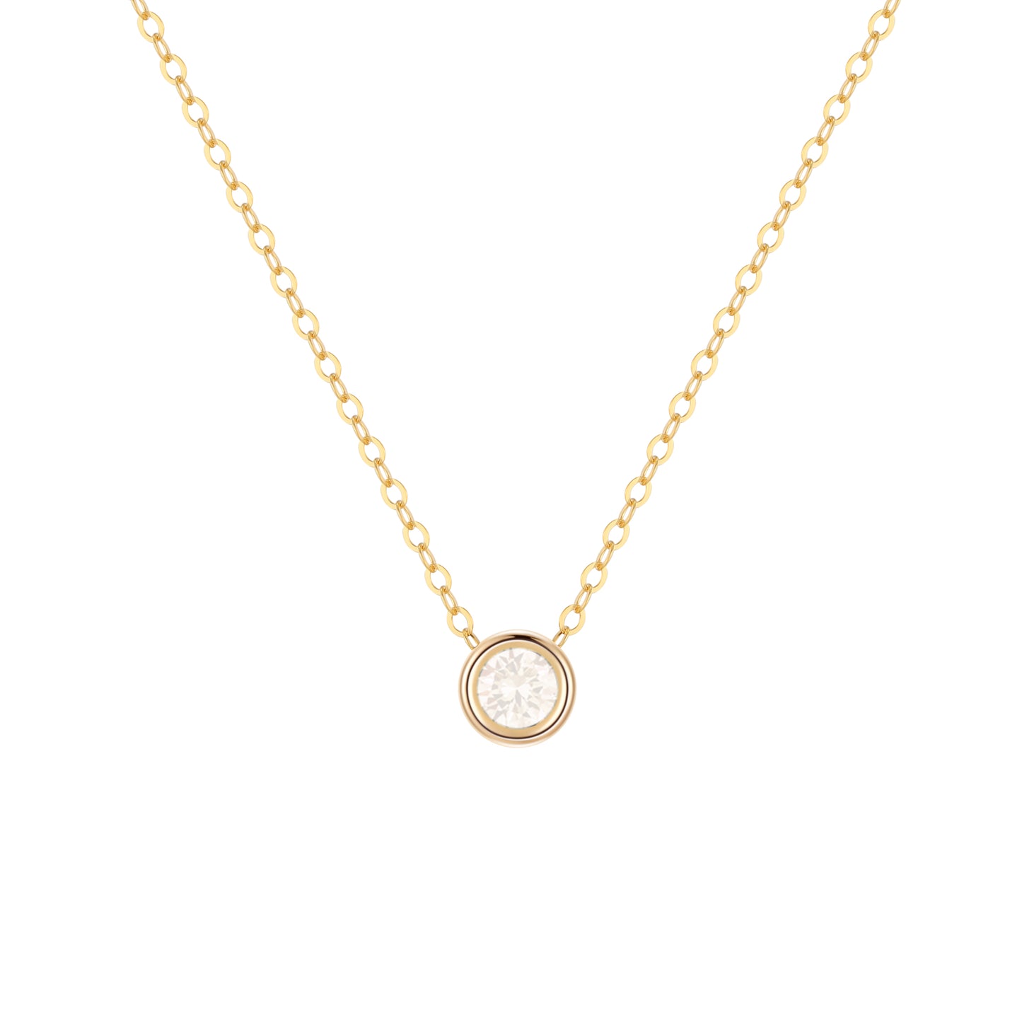 14KGF Birthstone Necklace - Wishe19