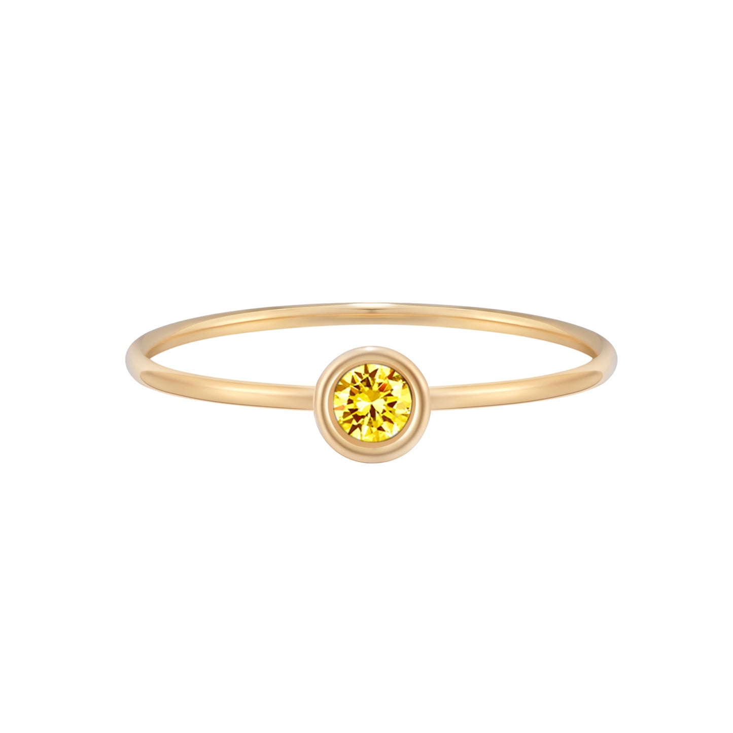 14KGF Birthstone Ring - Wishe19