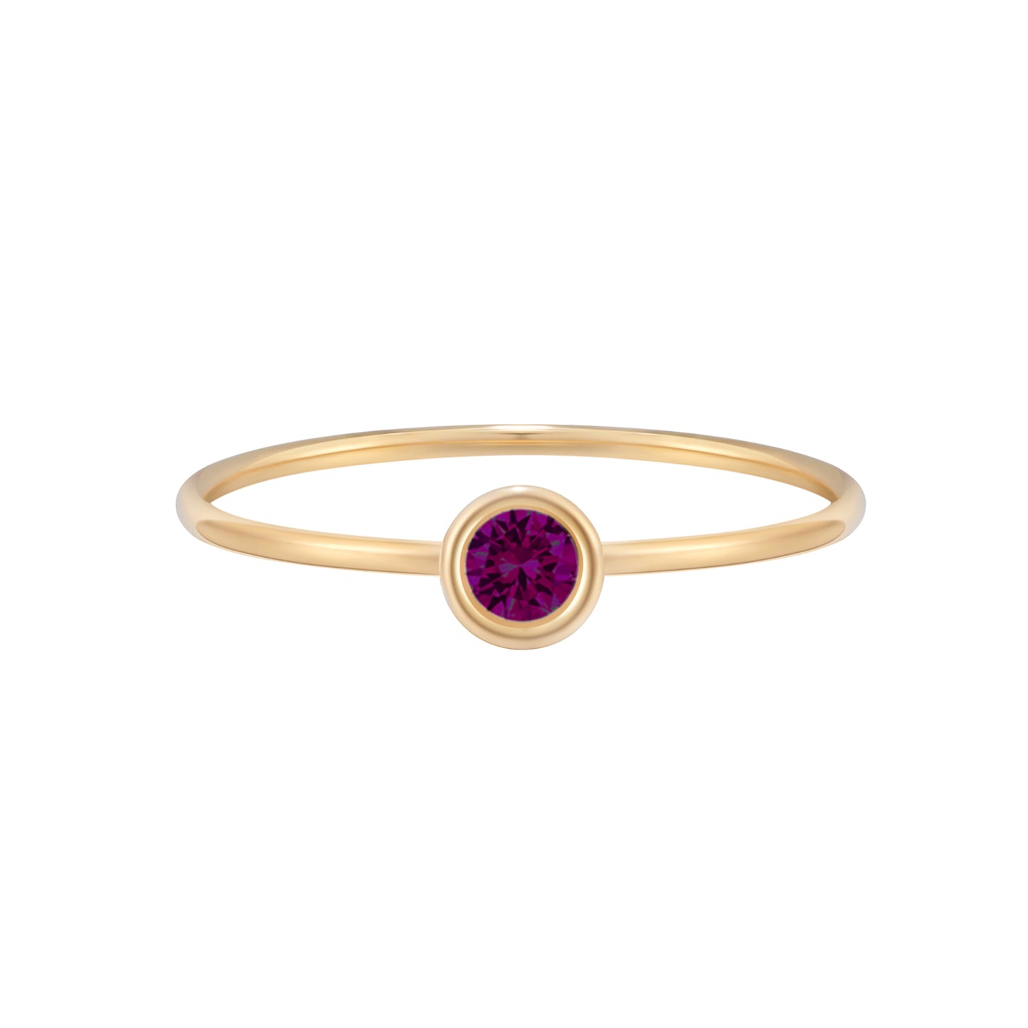 14KGF Birthstone Ring - Wishe19