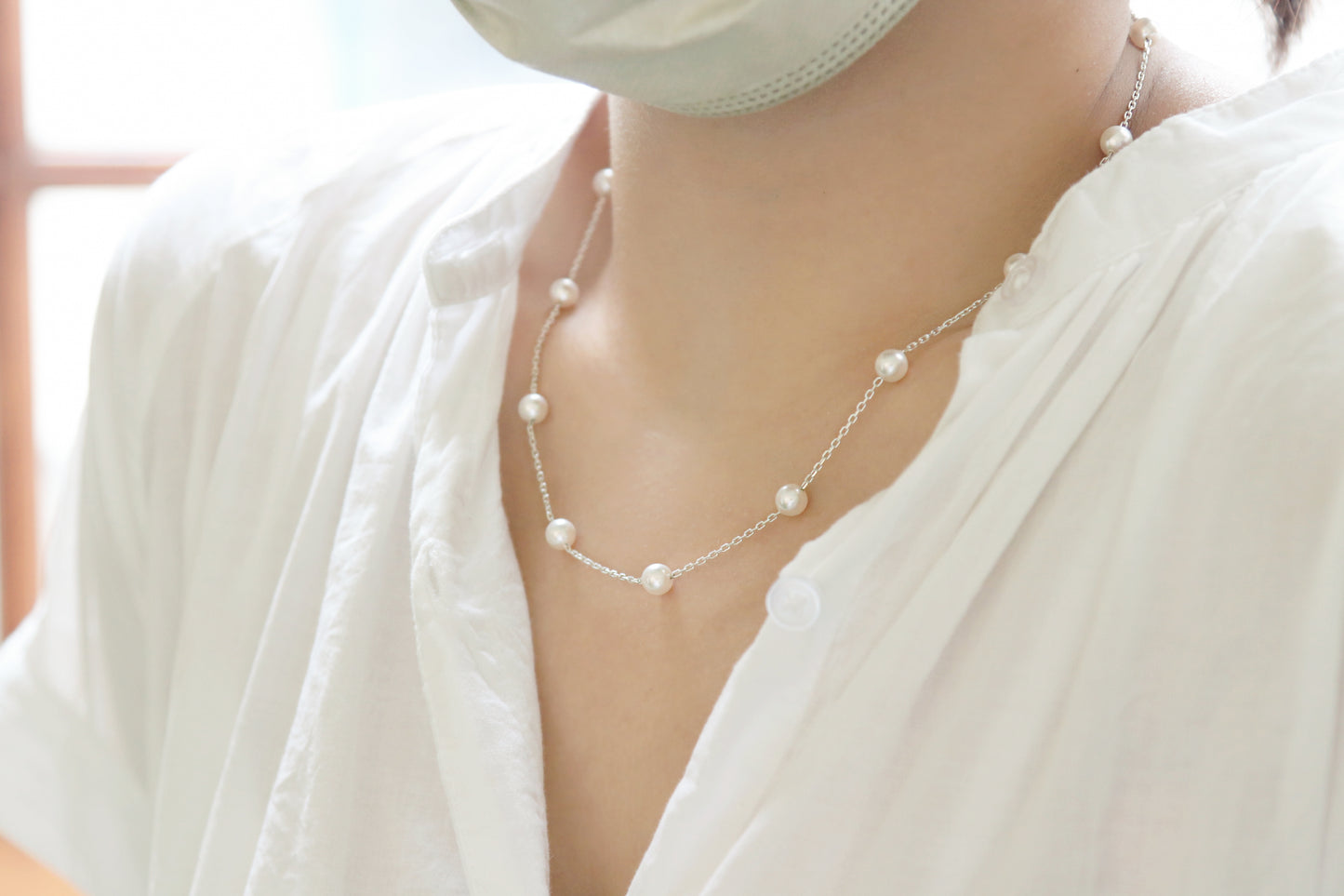 3-Ways Lariat Necklace- Rose gold - Wishe19
