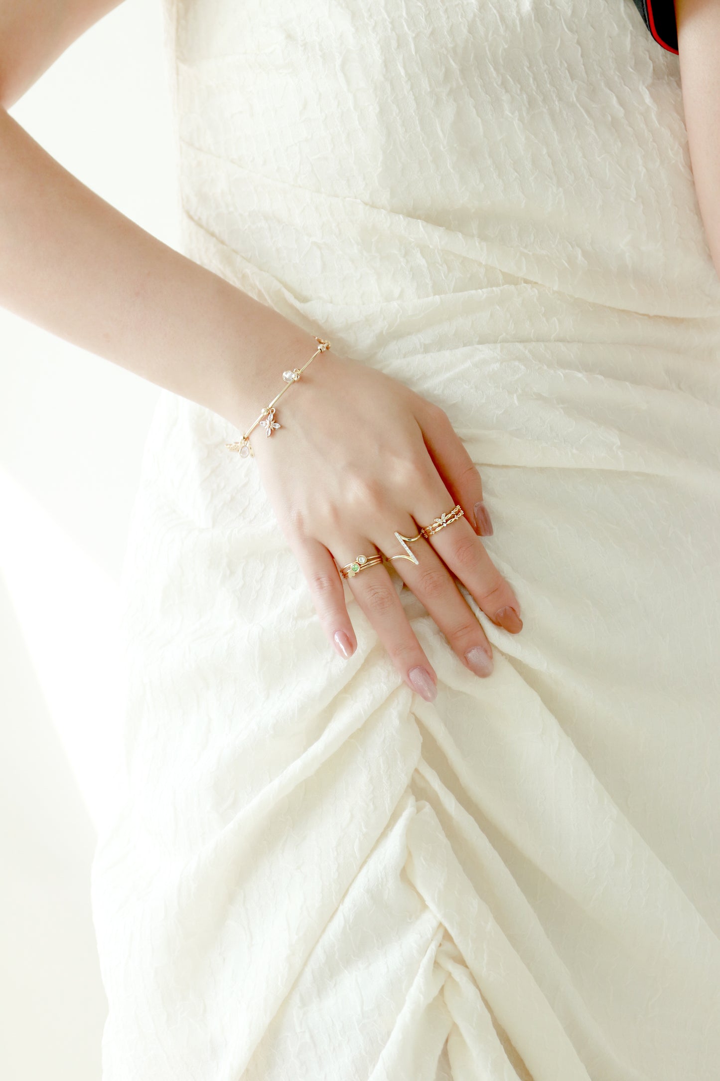 Everflow Ring- Silver - Wishe19