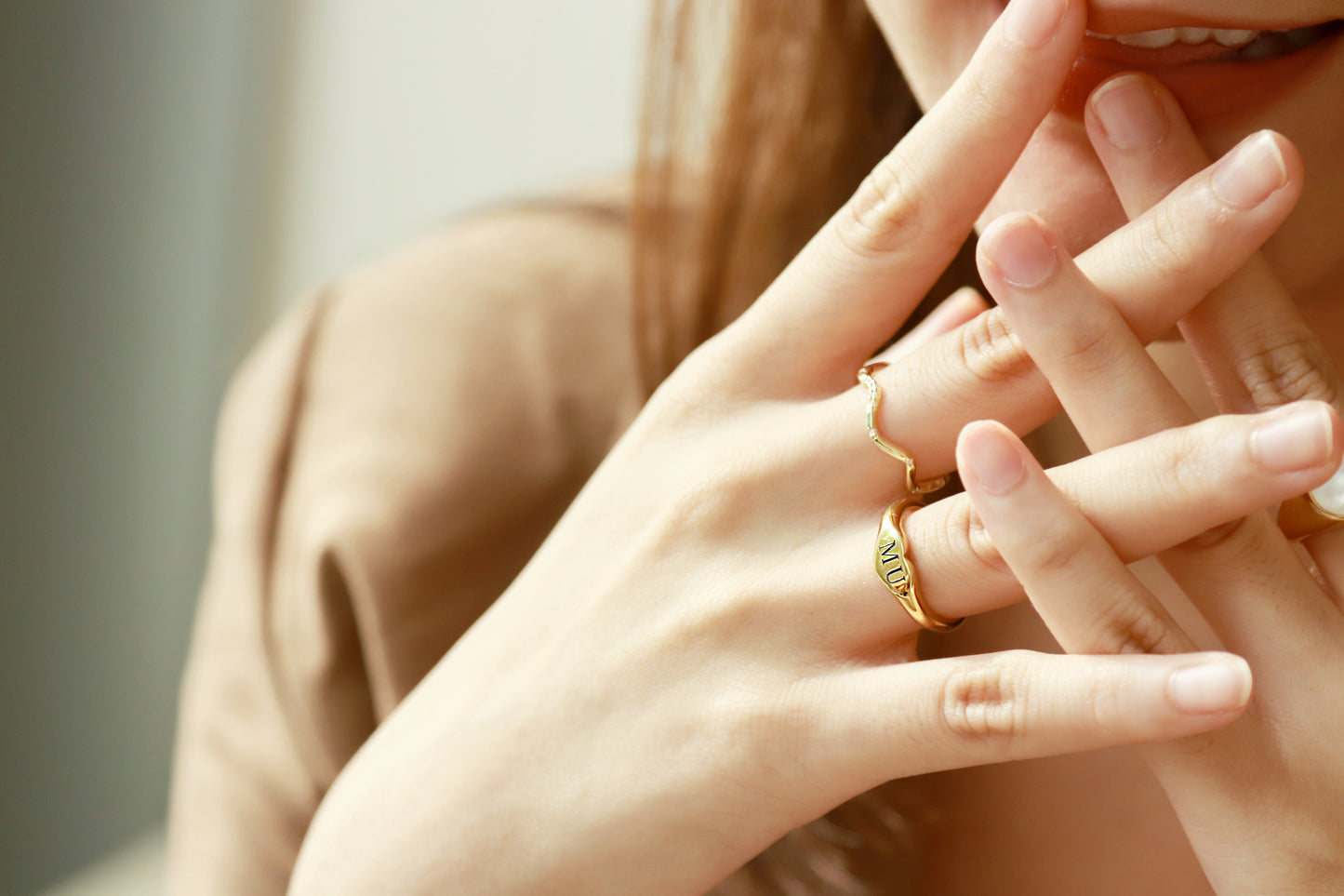 Wave Ring- Rose Gold - Wishe19