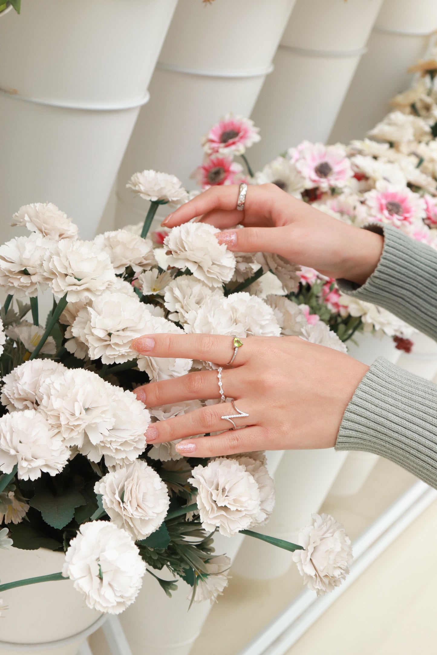 Everflow Ring- Silver - Wishe19