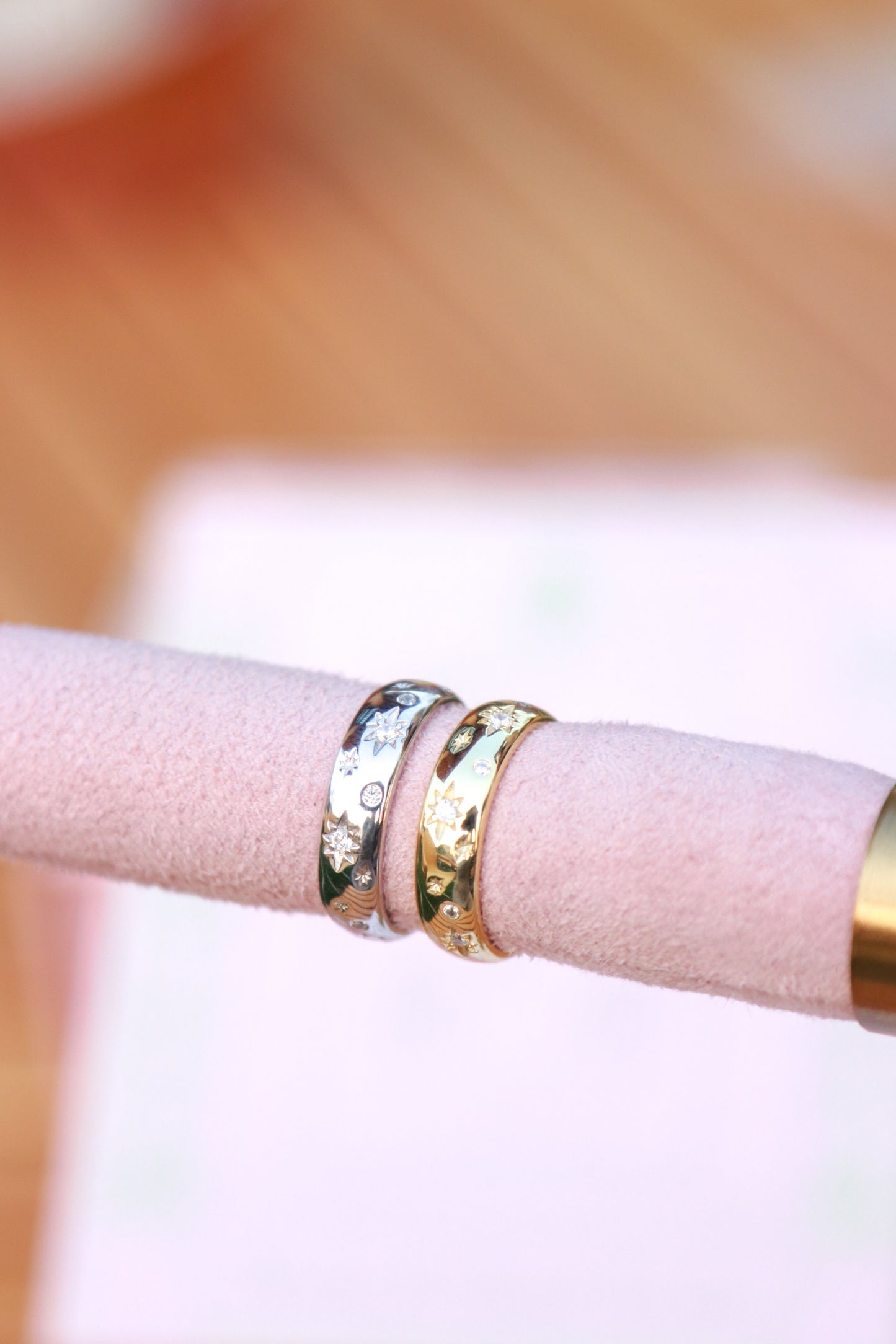 The Wishing Star Ring- Gold - Wishe19