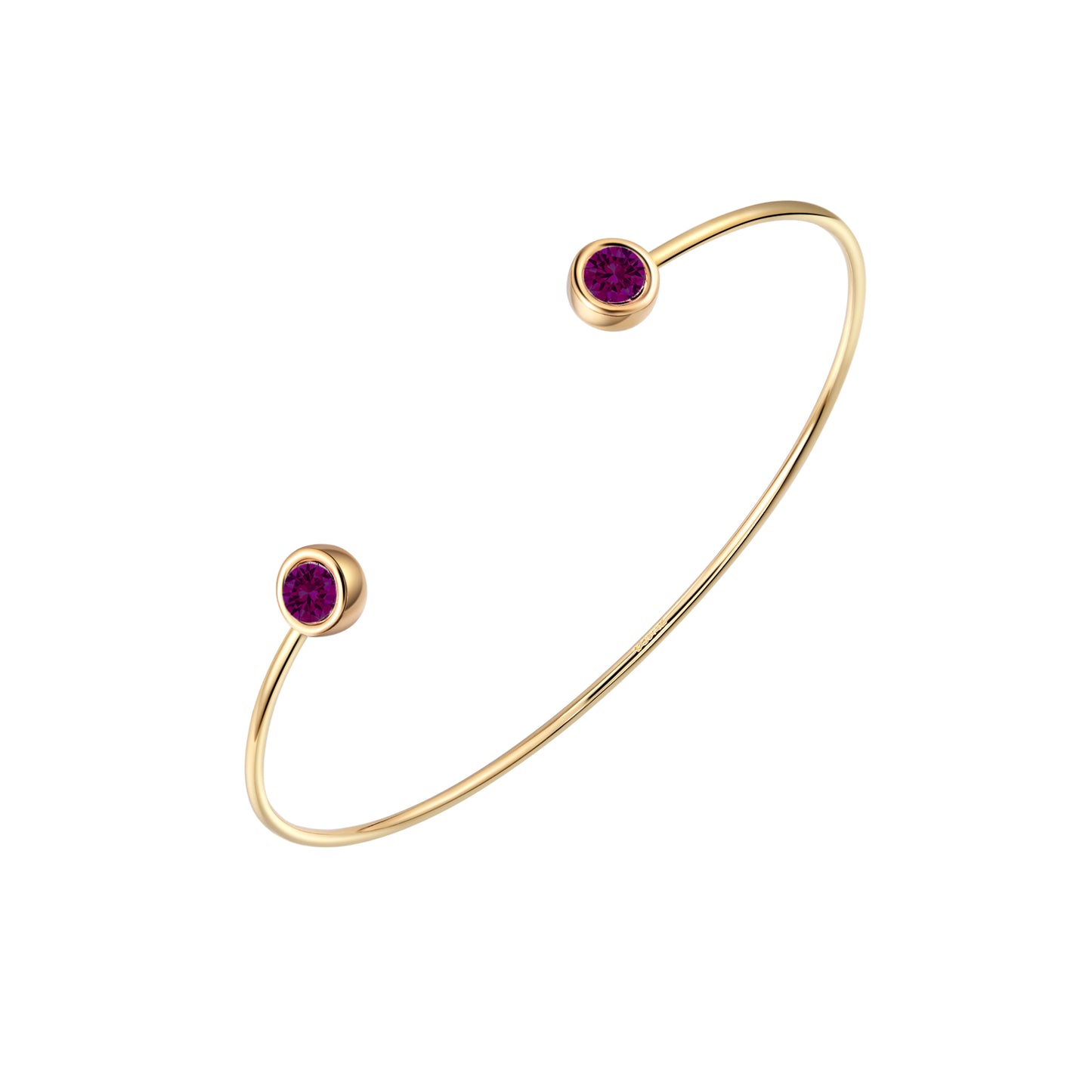 14KGF Birthstone Cuff - Wishe19