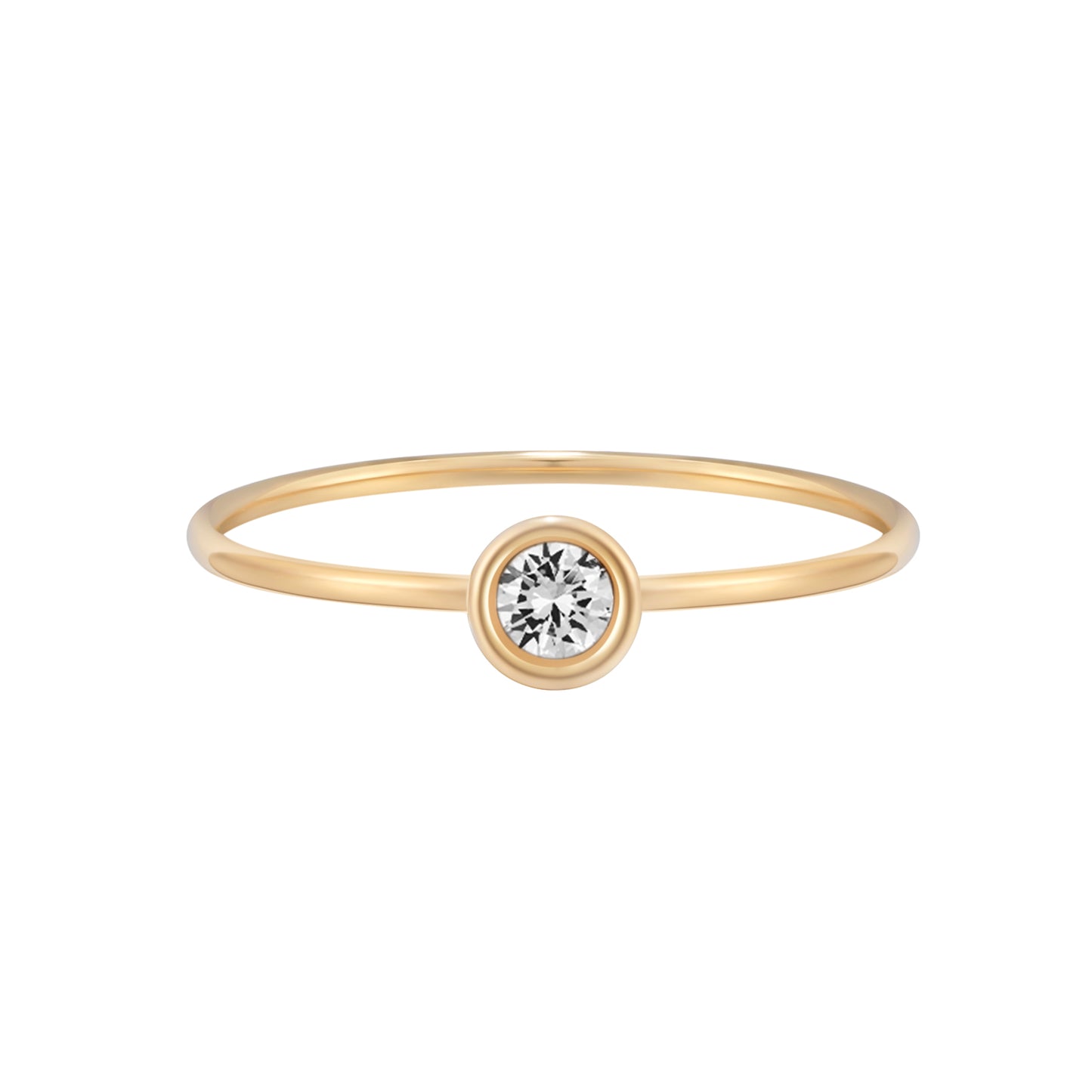 14KGF Birthstone Ring - Wishe19