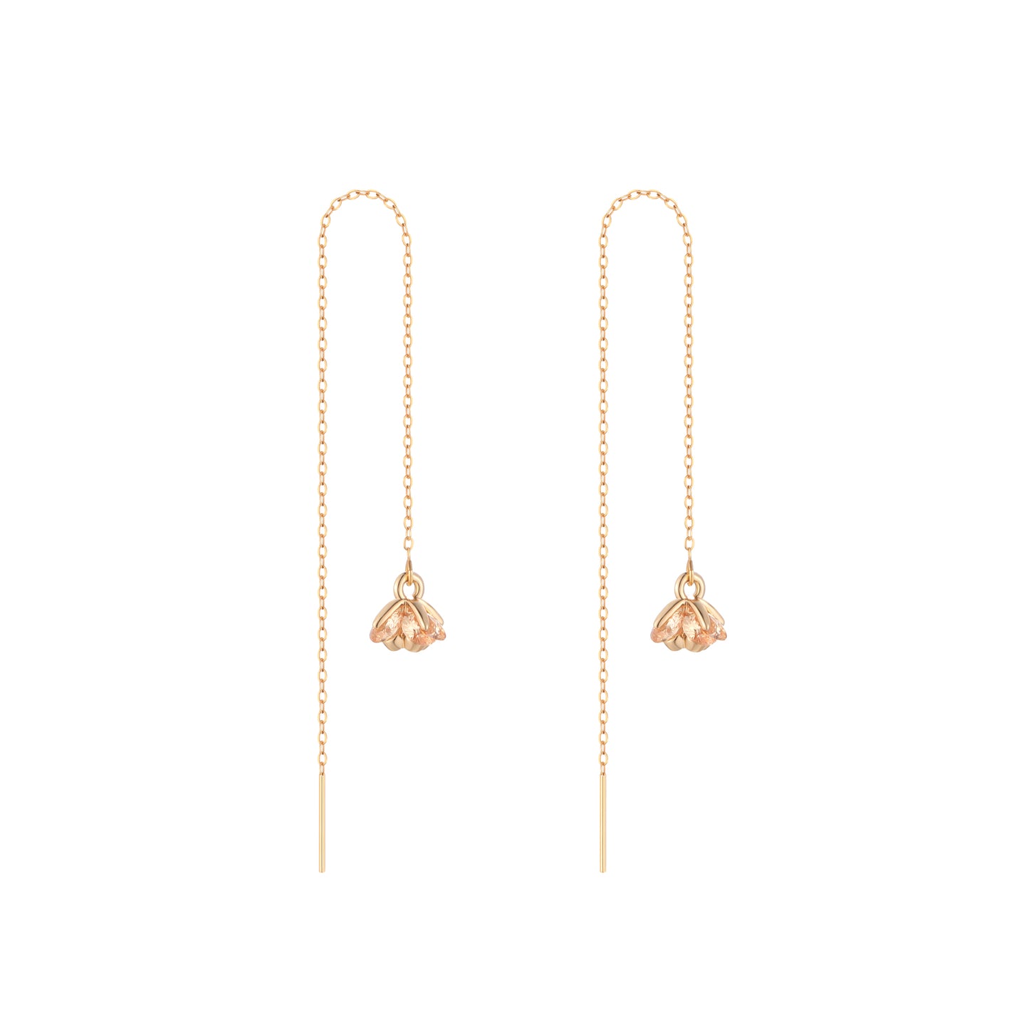 Floret Garden Earring- Champagne - Wishe19