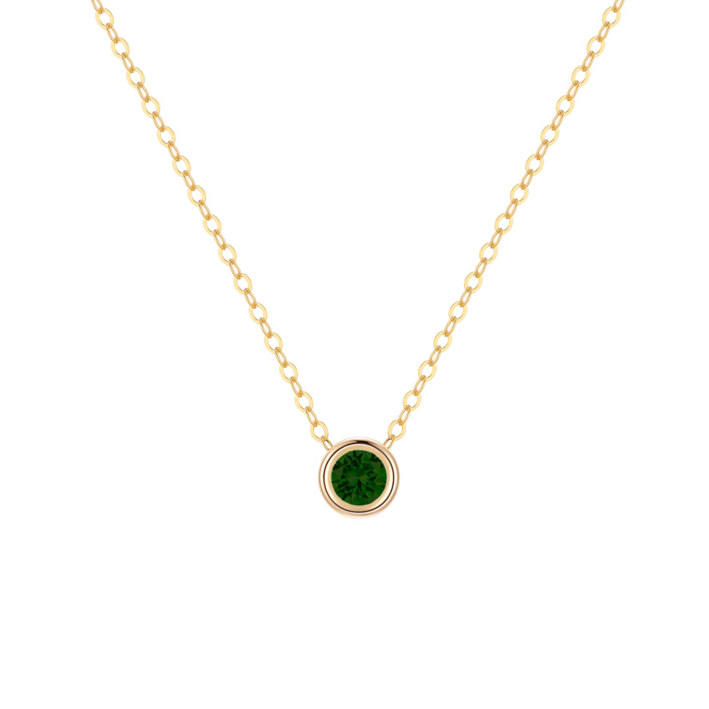14KGF Birthstone Necklace - Wishe19