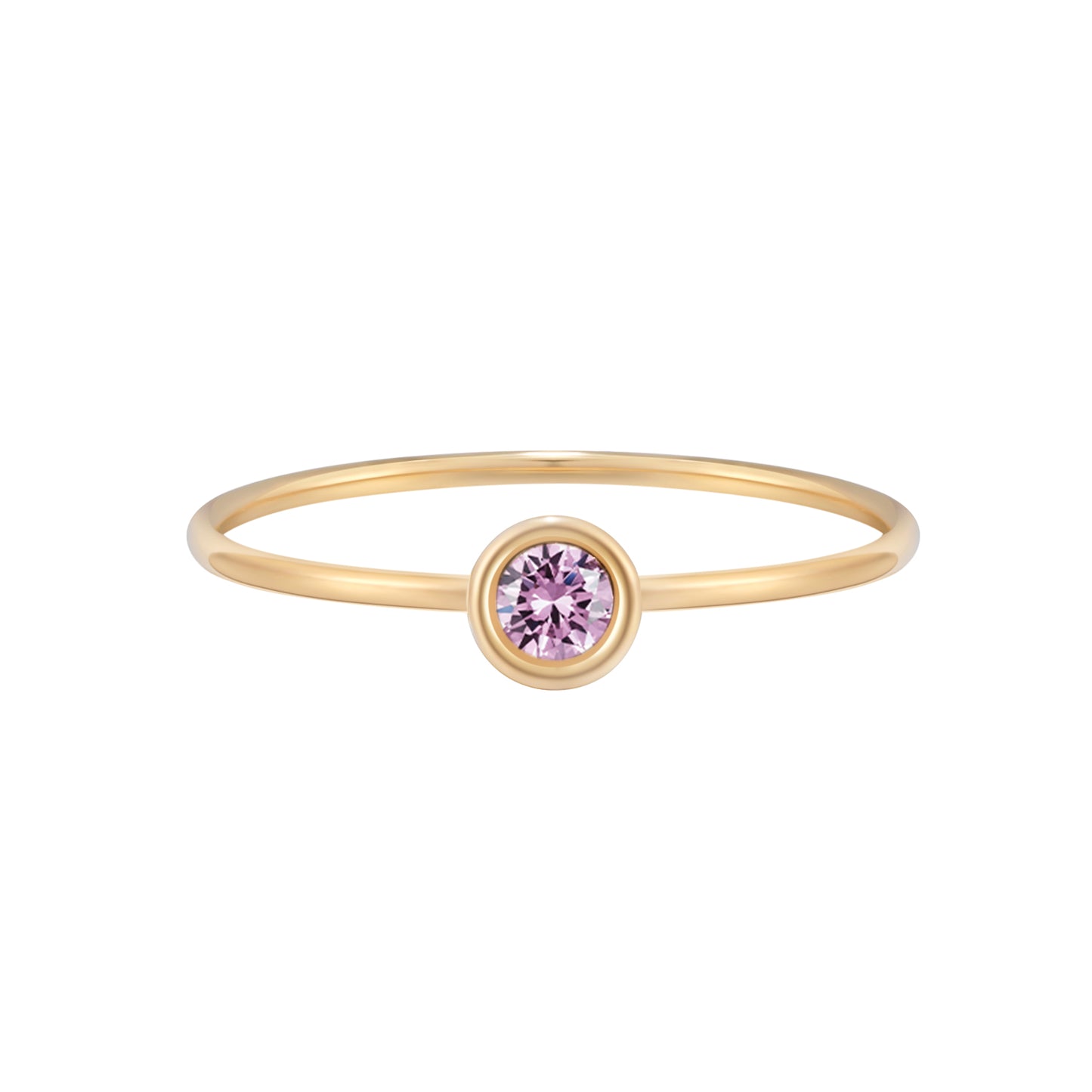 14KGF Birthstone Ring - Wishe19