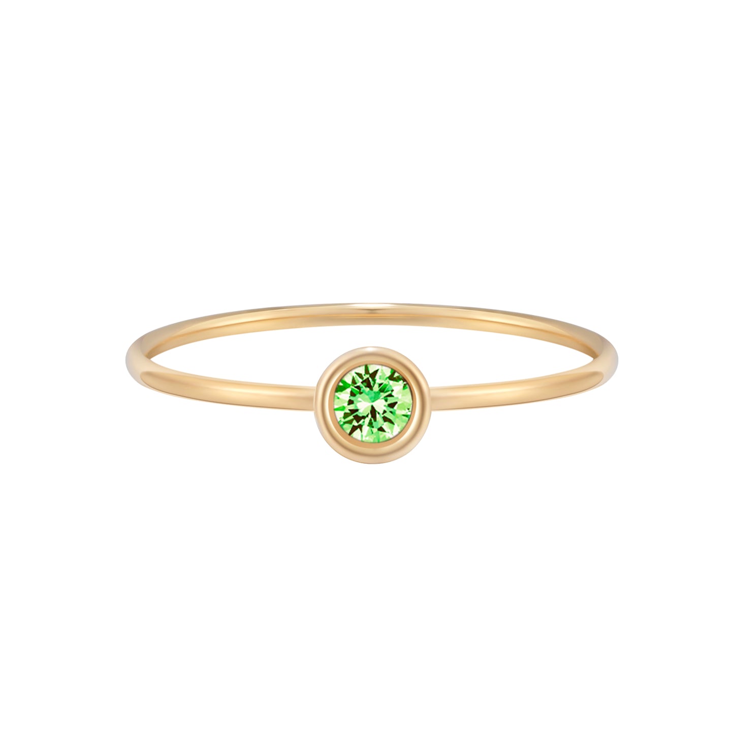 14KGF Birthstone Ring - Wishe19