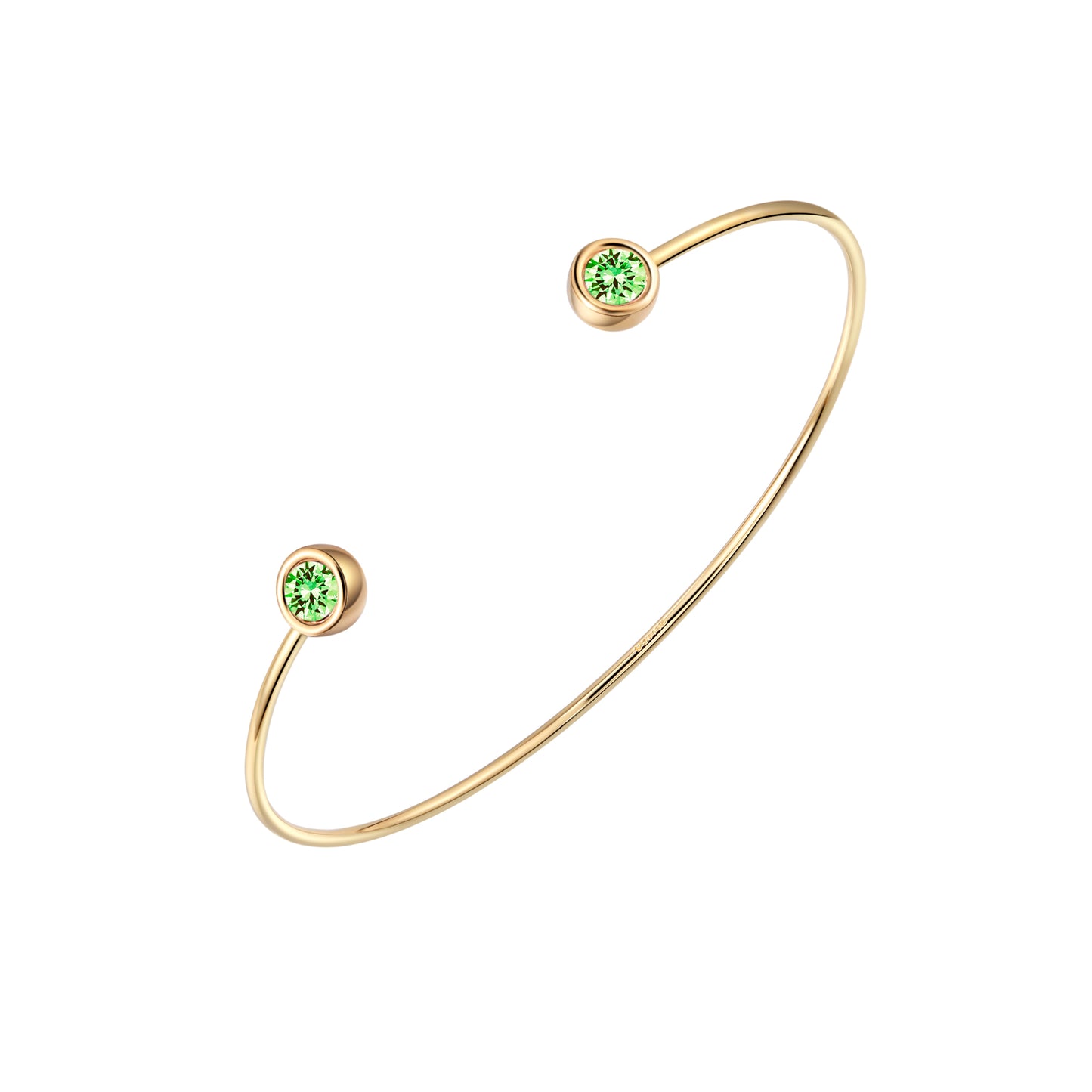 14KGF Birthstone Cuff - Wishe19