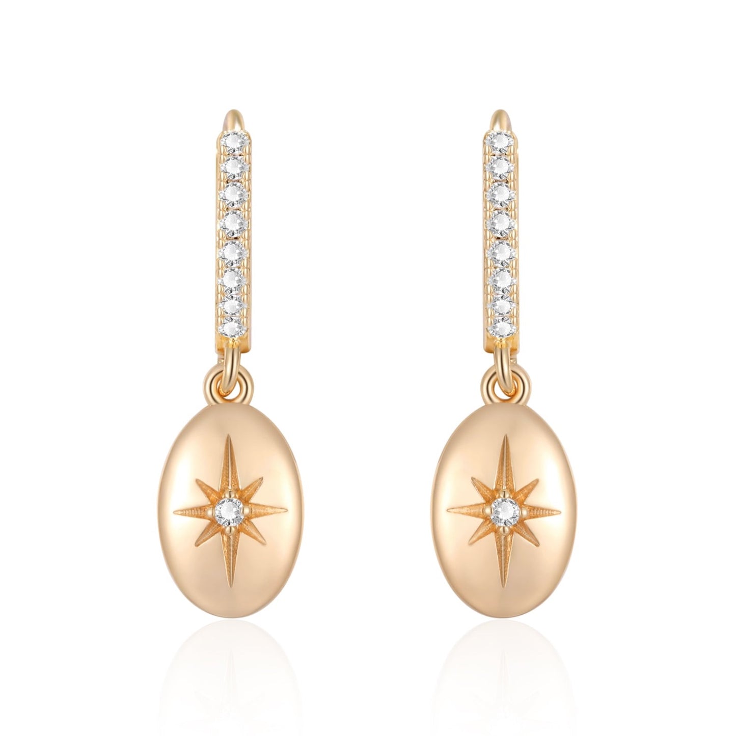 Faith Heart Hoop Earring - Wishe19