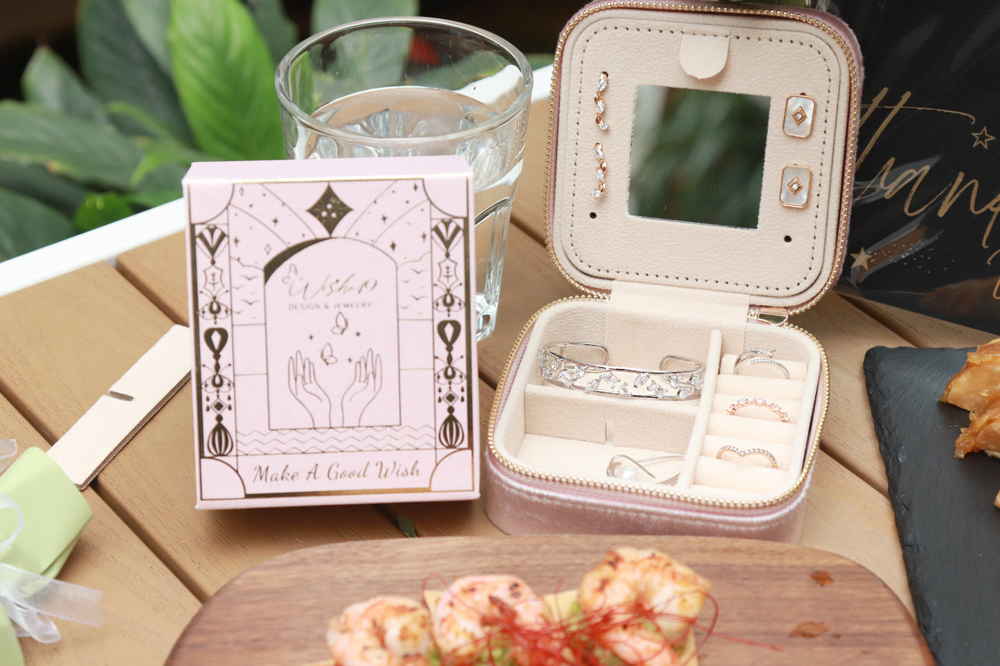 Minimalist Travel Jewelry Box - Wishe19