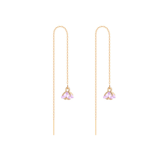 Floret Garden Earring- Lilac - Wishe19