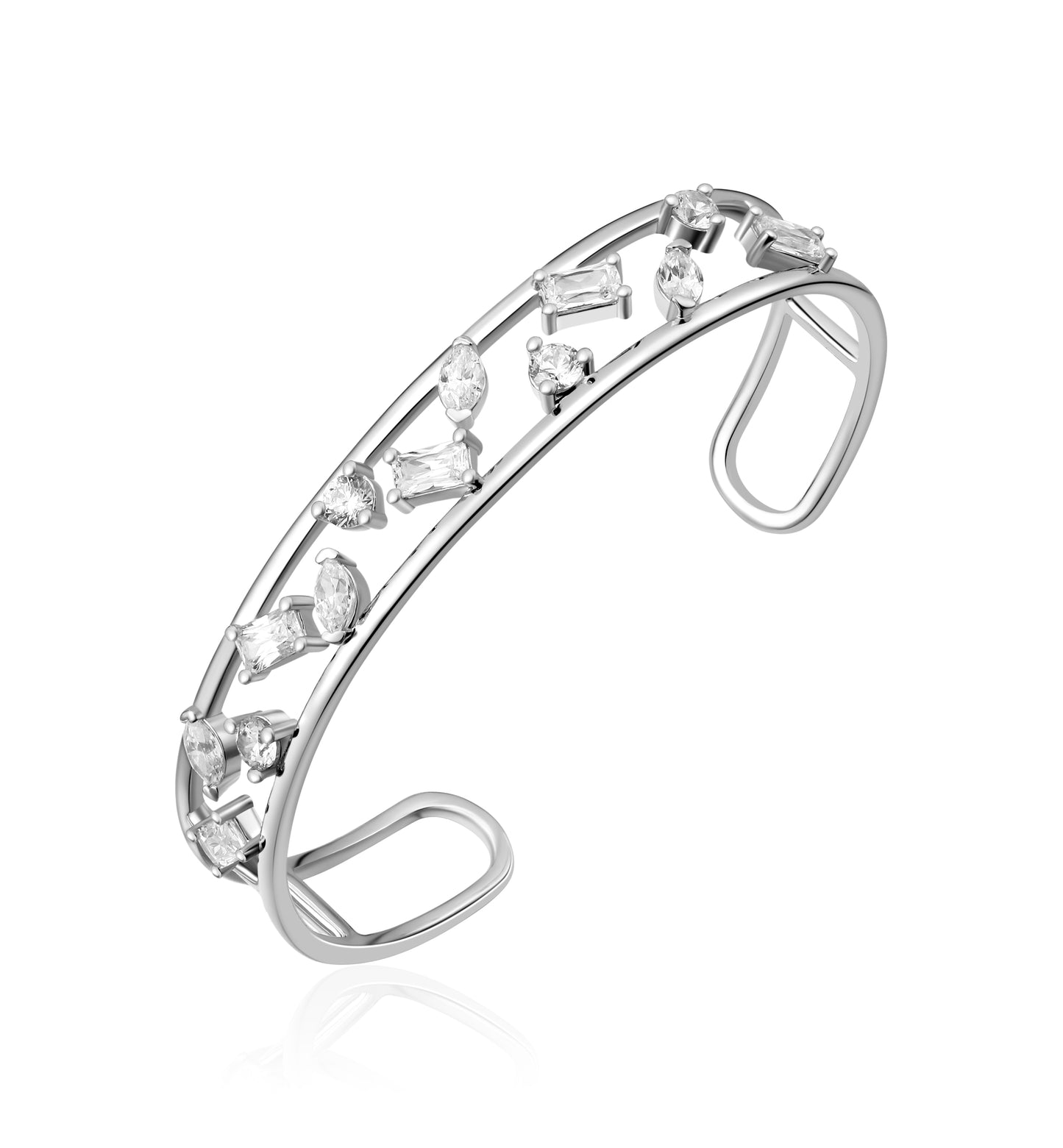 The Dreamers Cuff- Silver - Wishe19