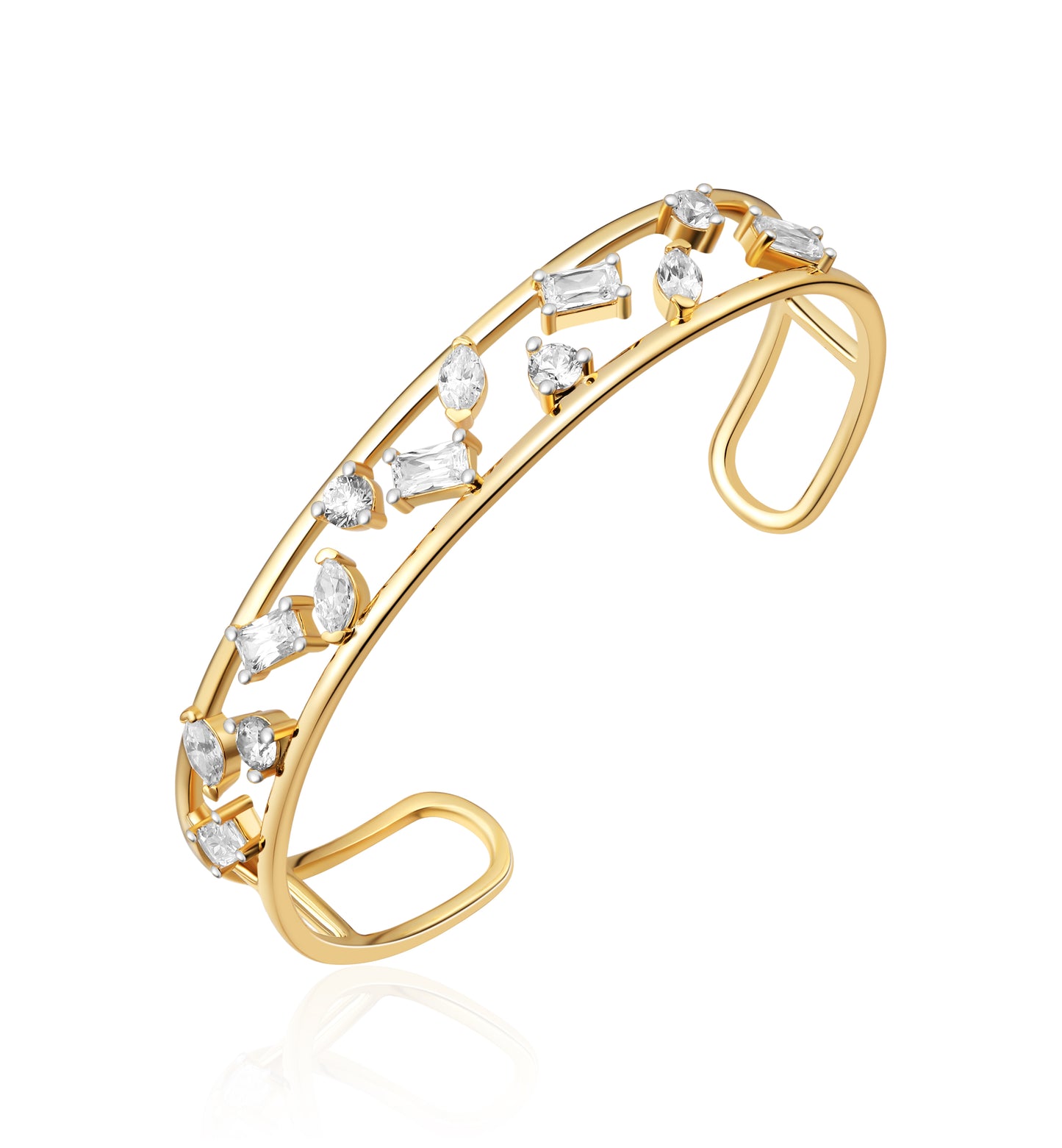 The Dreamers Cuff- Gold - Wishe19