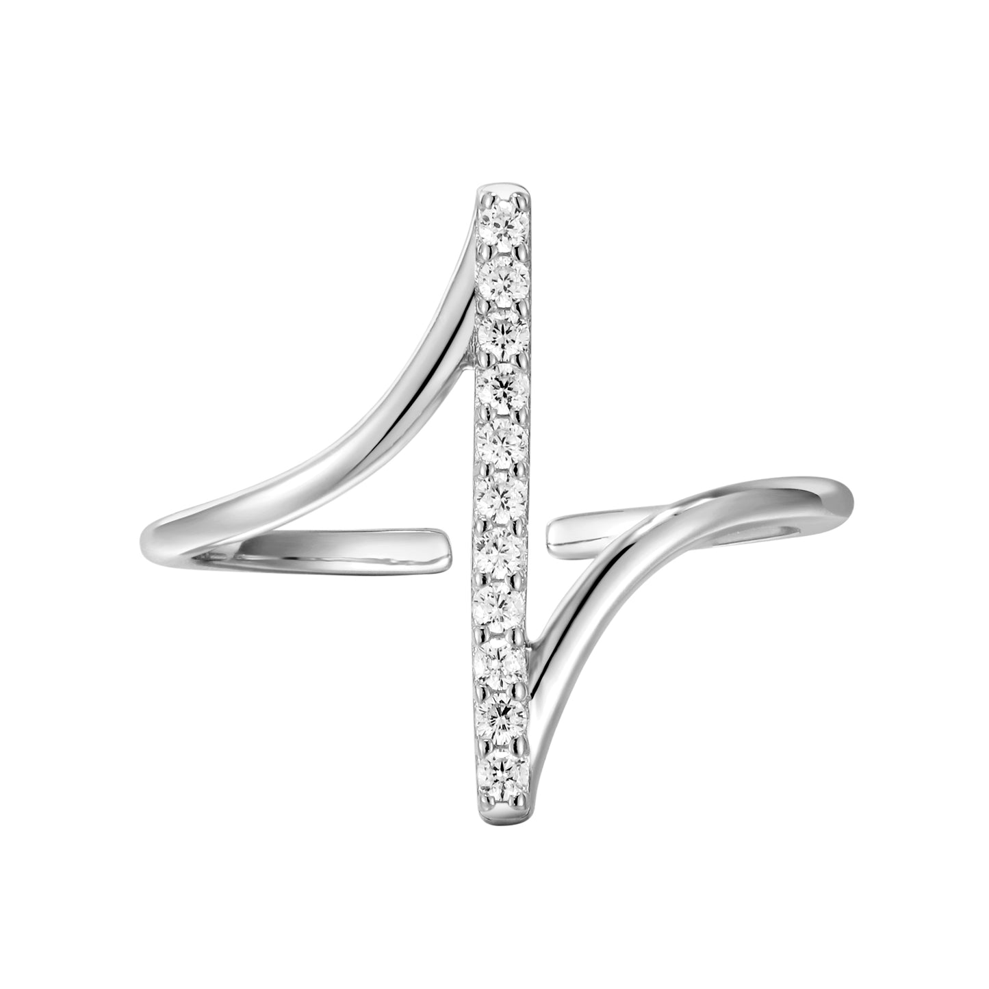 Everflow Ring- Silver - Wishe19