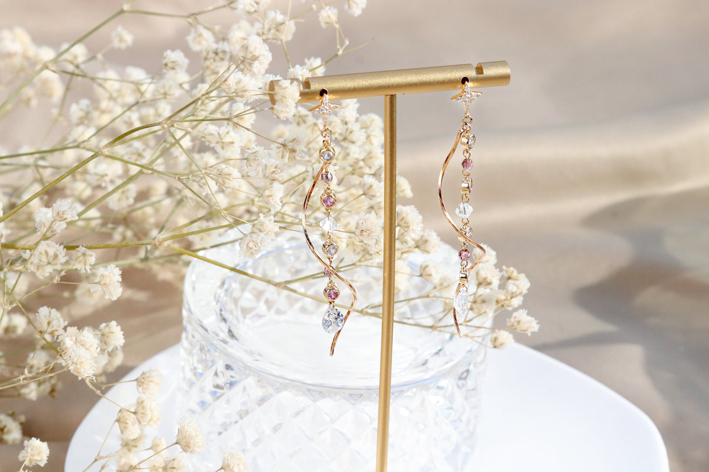 Binary Stars Earring - Wishe19