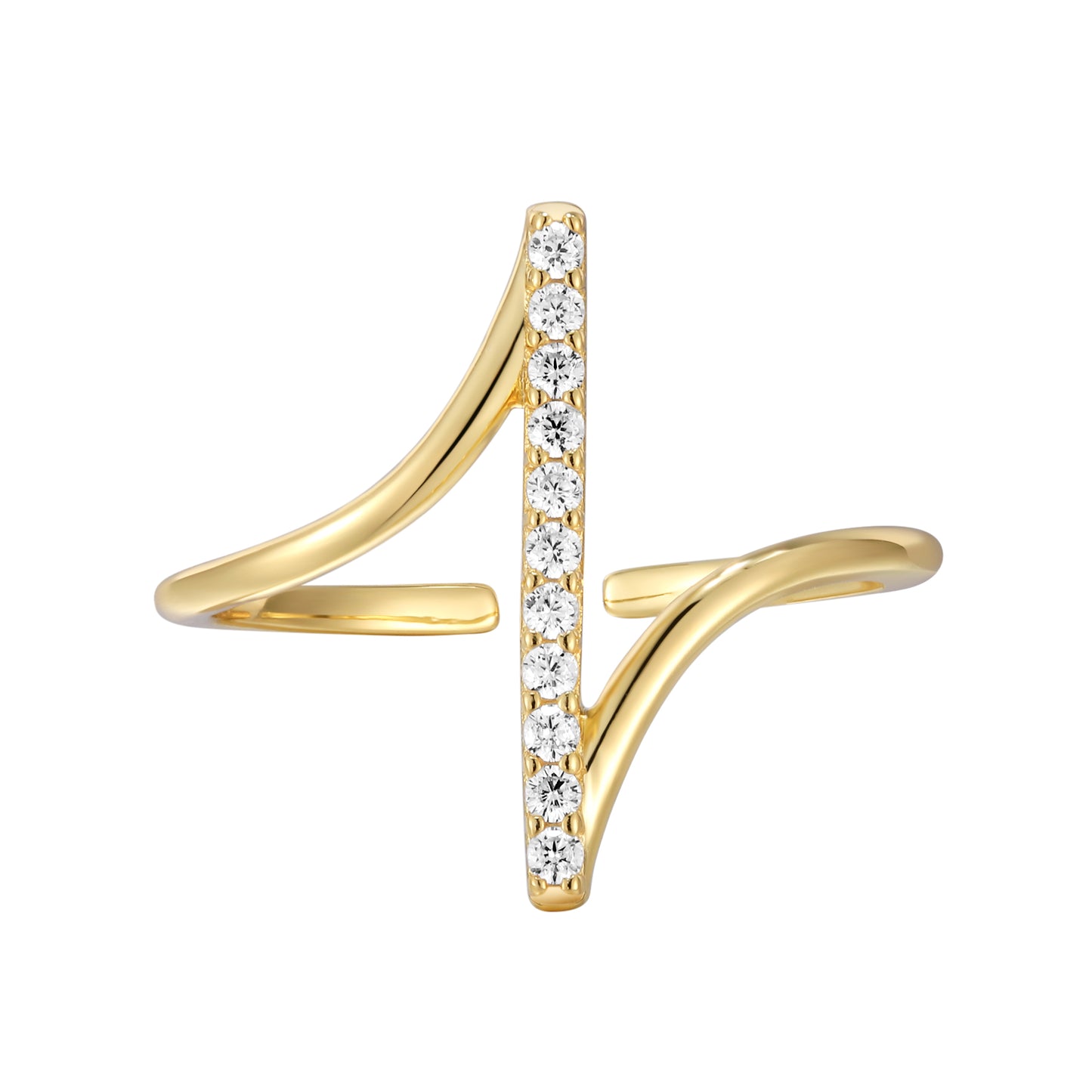 Everflow Ring- Gold - Wishe19