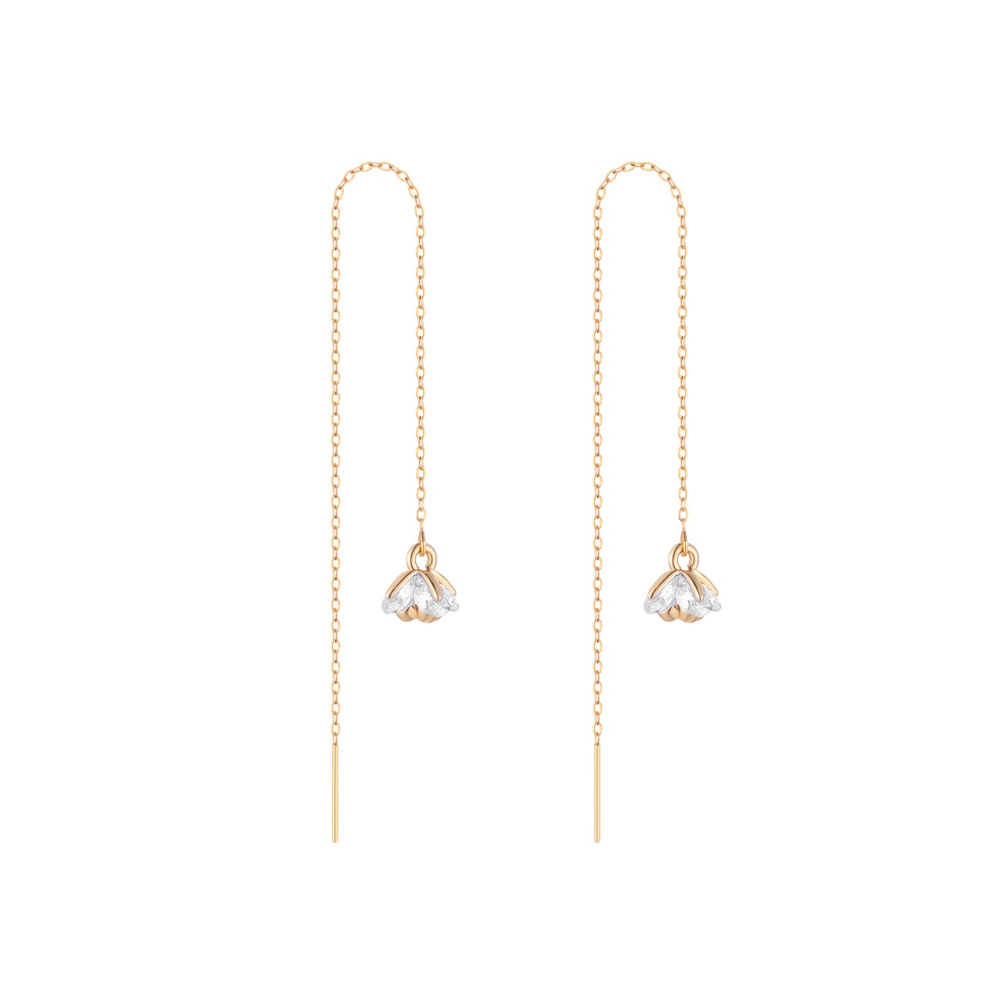 Floret Garden Earring- White - Wishe19
