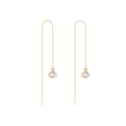 Floret Garden Earring- White - Wishe19