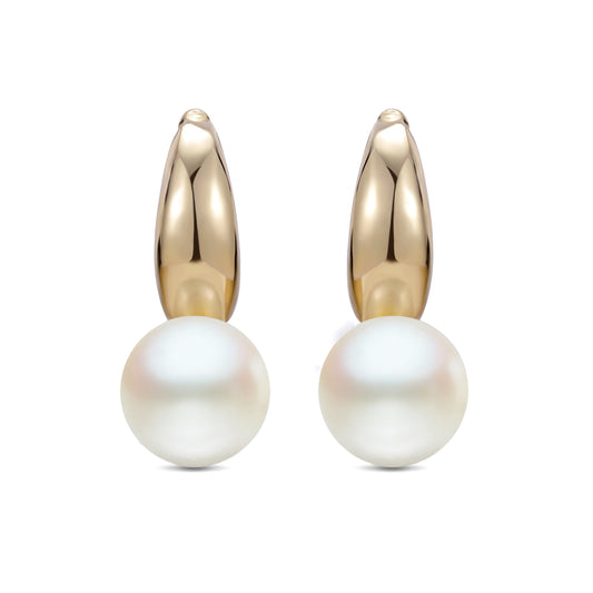 Mazie Pearl Earring-Gold