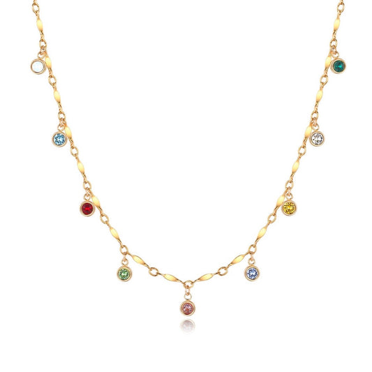 14KGF Rainbow Necklace