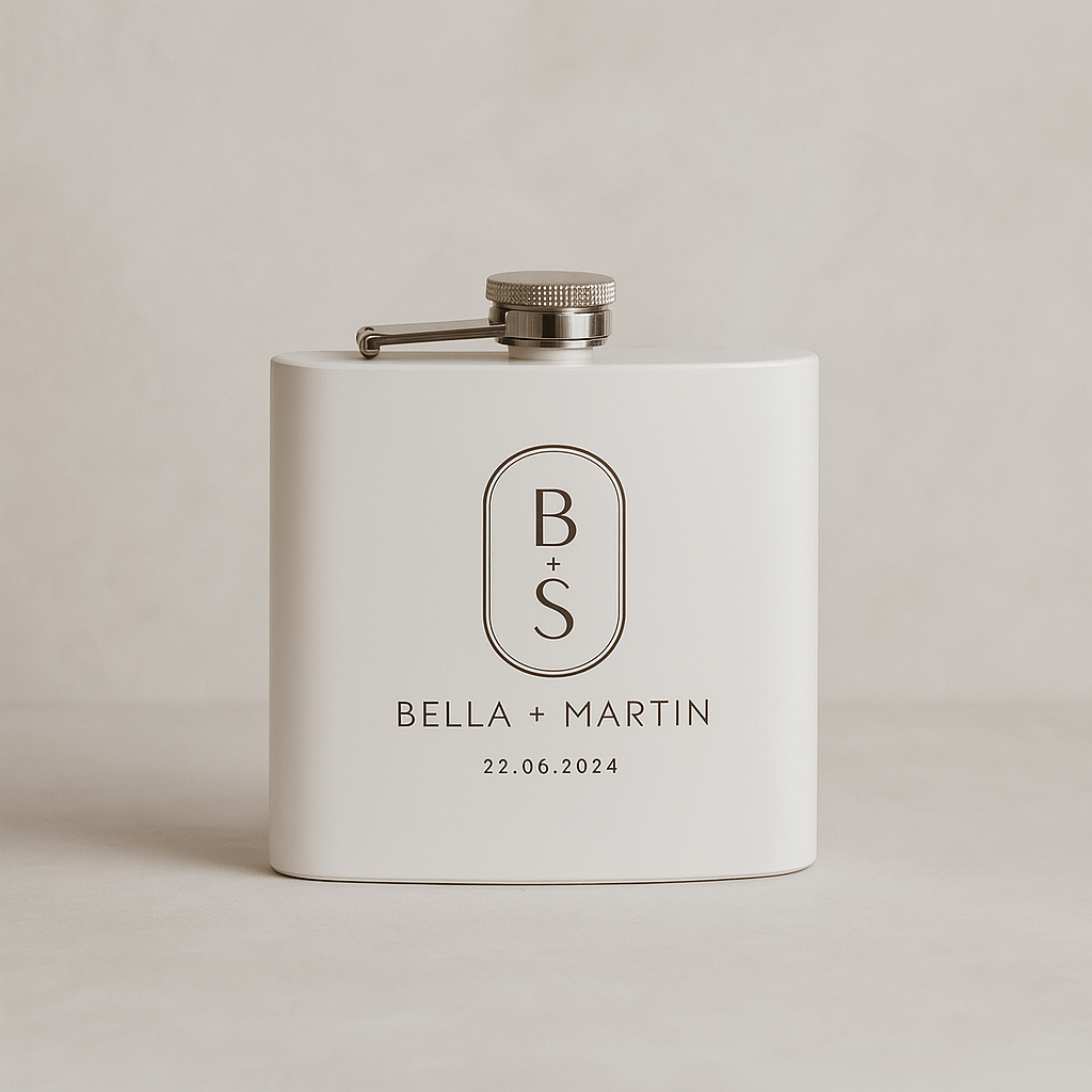 不鏽鋼隨身烈酒瓶 Stainless Steel Hip Flask - Wishe19