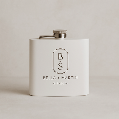 不鏽鋼隨身烈酒瓶 Stainless Steel Hip Flask - Wishe19