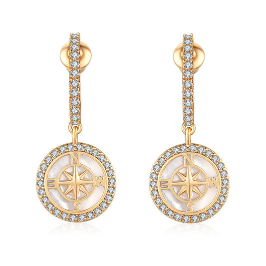 Compass Earring