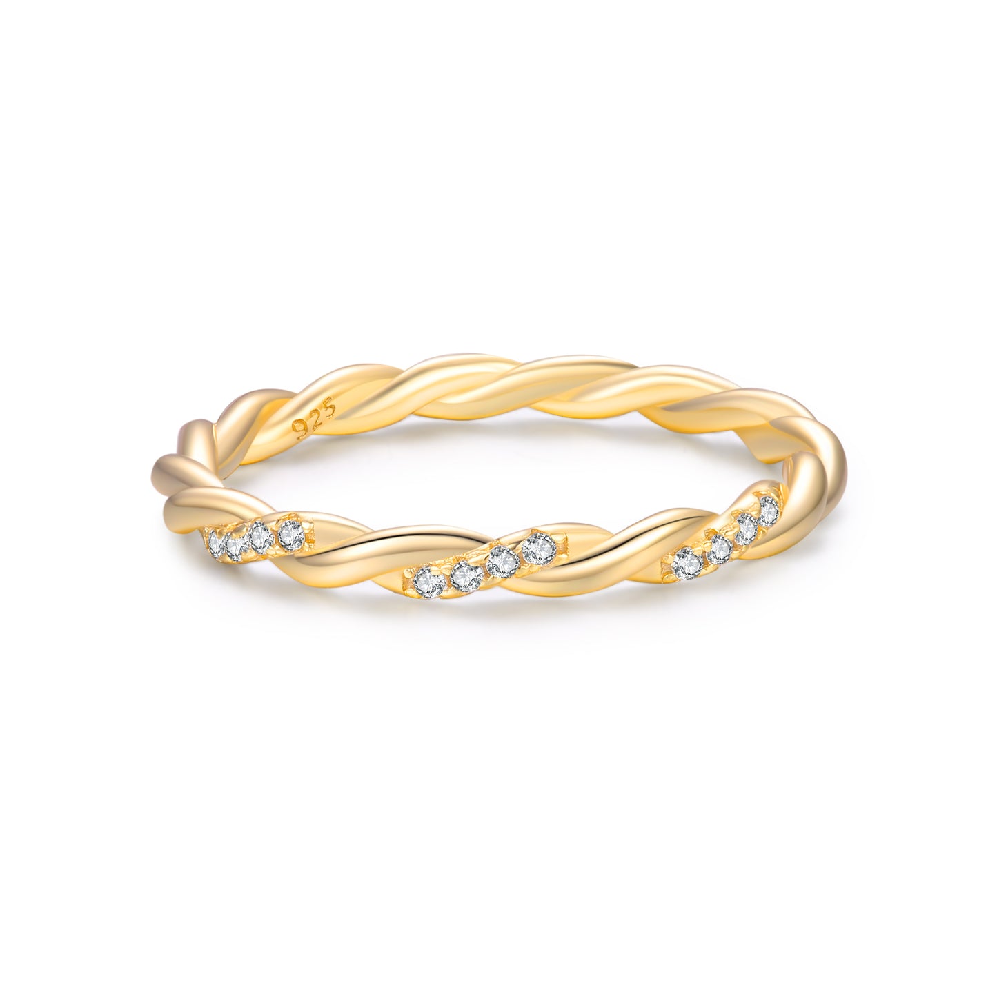 Twist Ring-  Gold