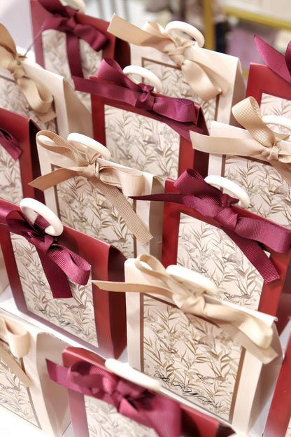 鴛鴦酥茶 • 一茶一酥組合 Handmade Butterfly Pastry and Low Sugar Fruit Tea