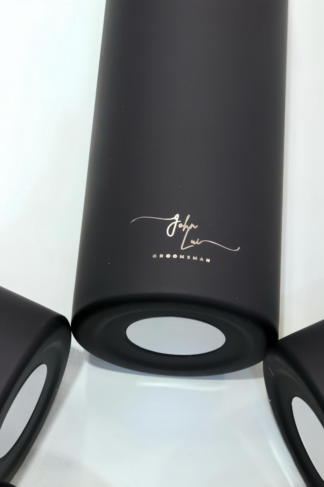 磨砂黑不鏽鋼水樽 Stainless Steel Bottle