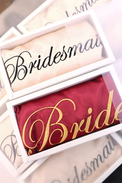 伴娘團晨袍 Wedding Bridal Party Team Bride Robe&nbsp;