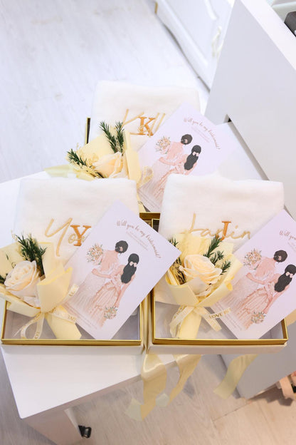 訂製刺繡純綿毛巾 Personalized Girls Trip Towel