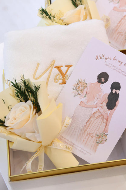 訂製刺繡純綿毛巾 Personalized Girls Trip Towel